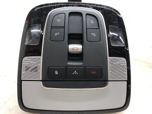 2020-2022 Hyundai Palisade Overhead Console Assembly with Sunroof and Navigation - Front (Used OEM)