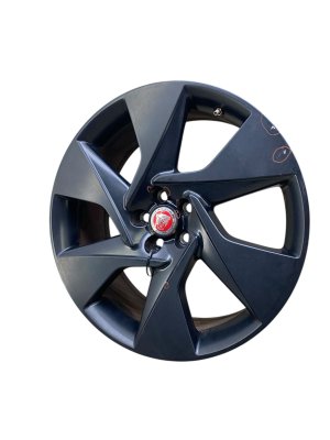 2019-2021 Jaguar I-Pace Black 20x8 6-Spoke Painted Alloy Wheel (Used OEM)