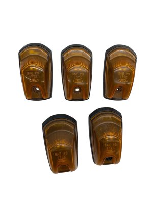 2017-2022 Ford F-550 Super Duty LED Roof Clearance Marker Cab Light Set - Front (Used OEM)
