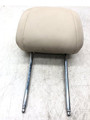  BMW X5 m Beige Seat Leather Headrest - Front, Left (Driver) (Used OEM)