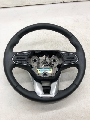 2020-2022 Kia Telluride Black Heated Leather Wrapped Steering Wheel with Paddle Shifters (Used OEM)