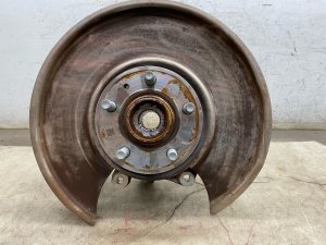  Tesla Model s Spindle Knuckle with Wheel Bearing Hub - Rear, Right (Passenger) (Used OEM)