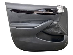 2024-2025 Kia Seltos Black Door Interior Trim Panel with Bose Audio - Front, Left (Driver) (Used OEM)