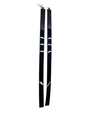 2022-2026 Jeep Wagoneer Black Roof Molding Set - Front (Used OEM)
