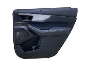 2022-2025 Acura MDX Ebony (Black) Door Interior Trim Panel with Technology Package - Rear, Right (Passenger) (Used OEM)