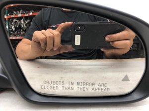 2020-2026 Mercedes-Benz GLB250 Denim Blue Power Surround View Blind Spot Door/Side View Mirror - Right (Passenger) (Used OEM)