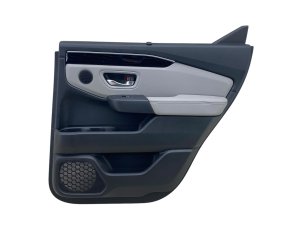 2023-2025 Honda Pilot Black Door Interior Trim Panel with Sunshade - Rear, Right (Passenger) (Used OEM)