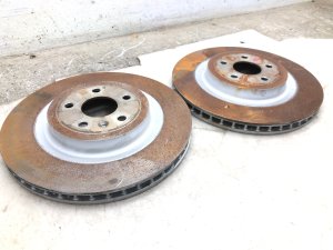 2022-2024 Lucid Air Disc Brake Rotor Set - Rear (Used OEM)