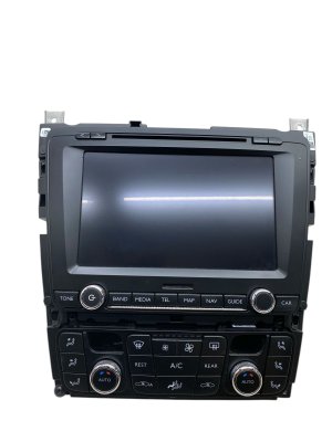2014-2019 Bentley Flying Spur Radio Receiver with Display Screen and Climate Control Switch Panel (Used OEM)