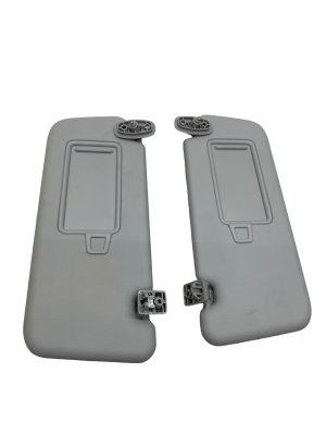 2021-2025 Kia Seltos Gray Sun Visor Set - Front, Left (Driver) (Used OEM)