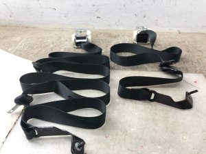 2018-2024 Lincoln Navigator Black Third Row Seat Belt Assembly - Rear, Left (Driver) (Used OEM)