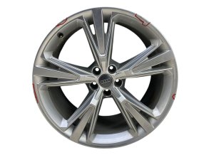 2019-2023 Audi Q8 21x10 5-Spoke Silver Painted Alloy Wheel (Used OEM)