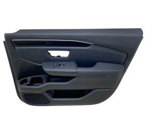 2023-2025 Honda Pilot Black Door Interior Trim Panel with Switches - Front, Right (Passenger) (Used OEM)