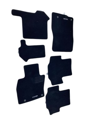 2025-2026 Mazda CX-70 Black Front and Rear Carpet Floor Mat Set (Used OEM)