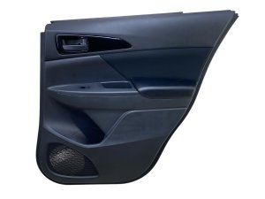 2022-2024 Mitsubishi Eclipse Cross Black Door Interior Trim Panel with Cloth Insert - Rear, Right (Passenger) (Used OEM)