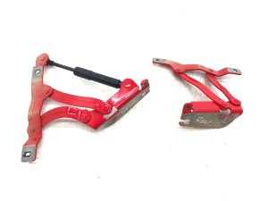 2013-2025 Porsche Boxster Engine Bay Hood Hinge Set - Rear, Left (Driver) (Used OEM)