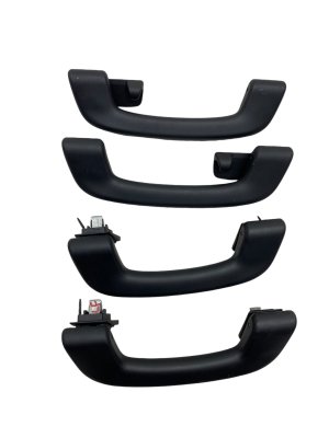 2019-2024 BMW X7 Black Interior Grab Bar Set - Front (Used OEM)