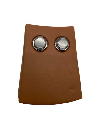 2011-2012 Fisker Karma Brown Console USB Port and Power Outlet Trim Panel - Rear (Used OEM)