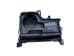 2019-2022 Lexus ES300h Center Console Cup Holder and Dual USB Port Hub (Used OEM)