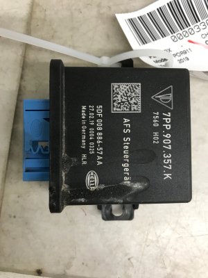 2016-2019 Porsche 911 Headlamp Leveling Control Module (Used OEM)
