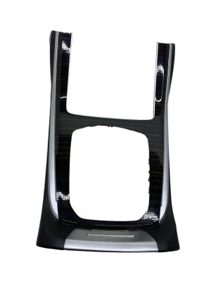 2020-2023 BMW X6 Black Center Console Trim Cover Bezel - Front (Used OEM)