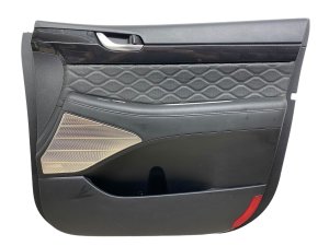 2020-2022 Hyundai Palisade Black Door Interior Trim Panel - Front, Right (Passenger) (Used OEM)