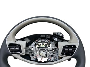 2022-2024 Kia EV6 Gray Leather Steering Wheel (Used OEM)