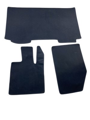 2023-2025 Tesla Cybertruck 3-Piece Carpet Floor Mat Set - Front (Used OEM)