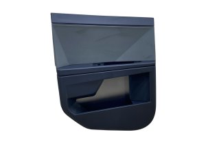 2024-2026 Tesla Cybertruck Black Door Interior Trim Panel - Rear, Left (Driver) (Used OEM)
