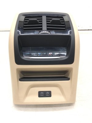 2022-2024 BMW X3 Center Console Temperature Control Panel with Vents - Rear (Used OEM)