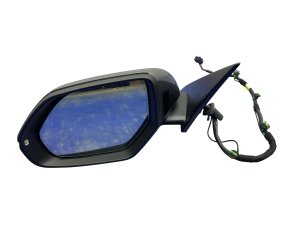 2019-2025 Audi Q8 Gray Power Folding Door/Side View Mirror with Surround View Camera - Front (Used OEM)