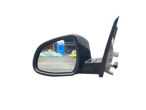 2020-2025 BMW X6 White Power Folding Blind Spot Door/Side View Mirror Assembly - Front, Left (Driver) (Used OEM)