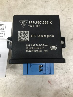 2016-2019 Porsche 911 Headlamp Leveling Control Module (Used OEM)