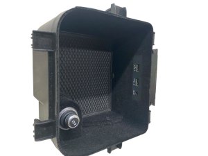 2016-2020 Bentley Bentayga Center Console Storage Bin with USB and Aux Ports (Used OEM)