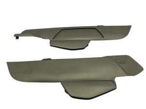 2020-2023 Ford Escape Black Center Console Trim Panel Set - Front (Used OEM)