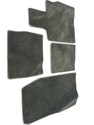 2017-2019 Karma Revero Black 4-Piece Carpet Floor Mat Set - Front (Used OEM)