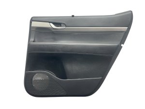 2023-2025 Hyundai Palisade Black Door Interior Trim Panel - Rear, Right (Passenger) (Used OEM)