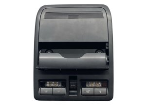 2024-2025 Mazda CX-90 Black Overhead Console with Dome Light and Sunglasses Holder - Front (Used OEM)