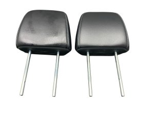 2023-2026 Honda Pilot Black 3rd Row Outer Seat Leather Headrest Set - Rear, Right (Passenger) (Used OEM)