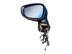 2021-2024 Chrysler Pacifica Granite Crystal (Gray) Power Heated Blind Spot Door/Side View Mirror with Surround View Camera - Front, Left (Driver) (Used OEM)