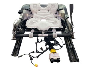 2023-2024 Cadillac LYRIQ Power Lower Seat Track Frame Assembly with Motors and Harness - Front (Used OEM)