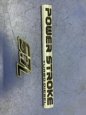 2018-2021 Ford F-150 6.7L Power Stroke Turbo Diesel Emblem (Used OEM)