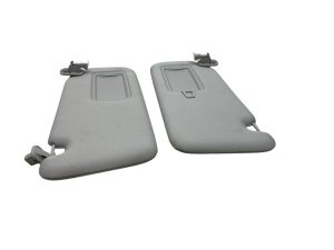 2025 Mazda CX-70 Beige Illuminated Sun Visor Set - Front, Left (Driver) (Used OEM)