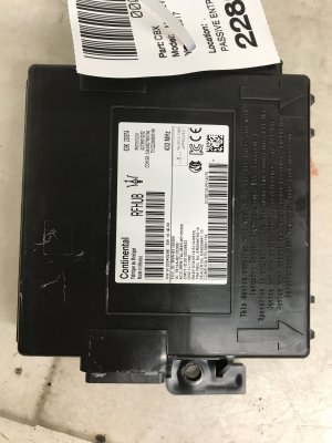 2017-2022 Maserati Ghibli Passive Entry Control Module with Remote Start (Used OEM)