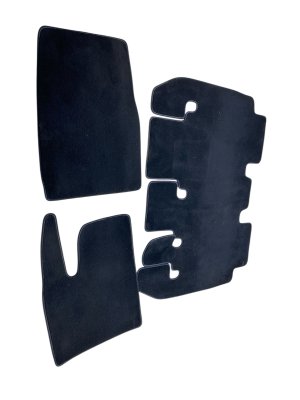  Tesla Model x Front and Rear Carpet Floor Mat Set (Used OEM)