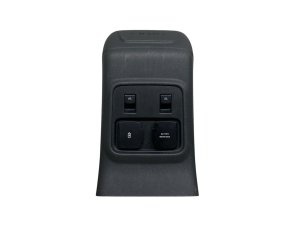 2021-2026 Ford Bronco Center Console End Cap Trim Panel with Window Switch and Power Outlet - Rear (Used OEM)