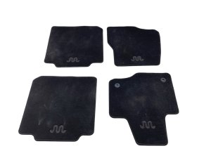 2022-2024 Lincoln Navigator Java (Brown) King Ranch 4-Piece Floor Mat Set (Used OEM)