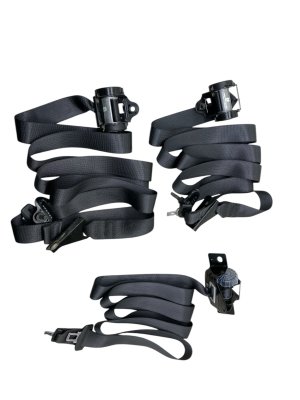 2022-2024 Jeep Wagoneer 3rd Row Seat Belt Assembly Set of 3 - Rear, Left (Driver) (Used OEM)