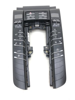 2015-2016 Porsche Macan Temperature Climate Control Switch Panel with Heated and Ventilated Seats - Front (Used OEM)