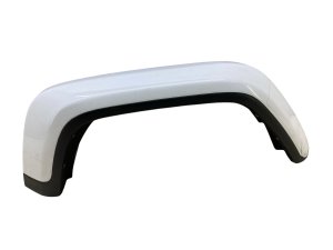 2020-2026 Jeep Gladiator White Wheel Arch Opening Molding Flare with Fender Liner (Used OEM)